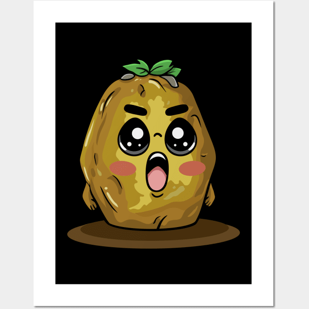 Funny Potato Wall Art by micho2591